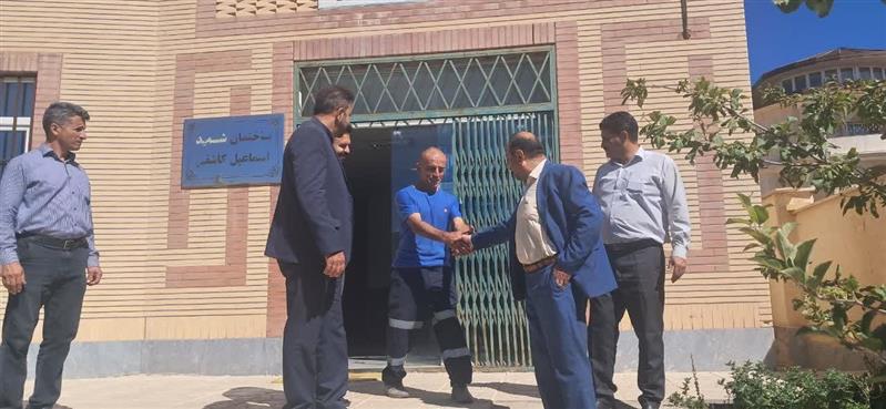 بازدید سرزده مدیرعامل آبفای استان سمنان از اداره آب و فاضلاب شهمیرزاد/ تأكید بر تسریع در خدمت رسانی به مردم