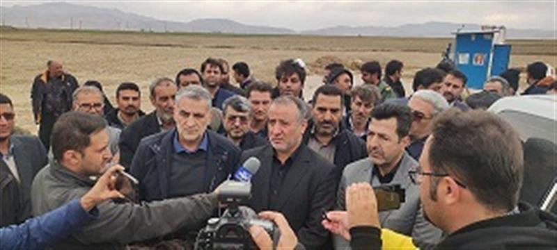 در شركت آب و فاضلاب استان سمنان انجام شد افتتاح پروژه آبرسانی به شهر رضوان شهرستان میامی