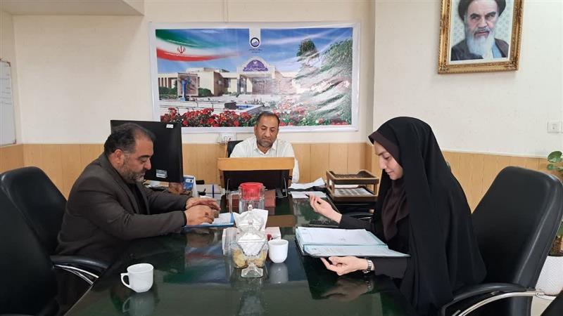 برگزاری جلسه هیئت مدیره شركت آب و فاضلاب استان سمنان