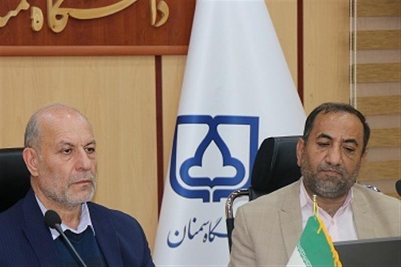 در شركت آب و فاضلاب استان سمنان انجام شد عقد قرارداد پژوهشی با دانشگاه سمنان